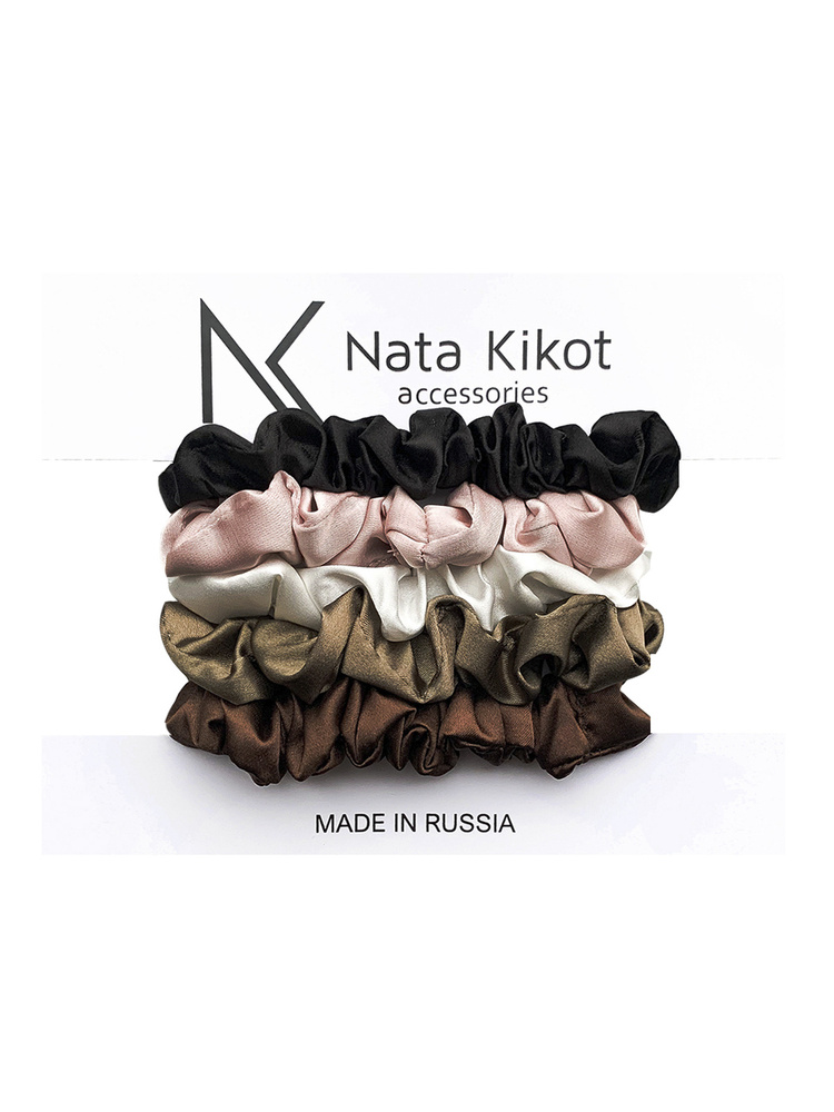 Nata Kikot accessories Комплект резинок для волос 5 шт. #1