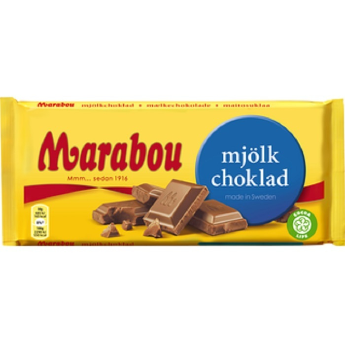 Шоколад Marabou молочный 200гр (Sweden) #1