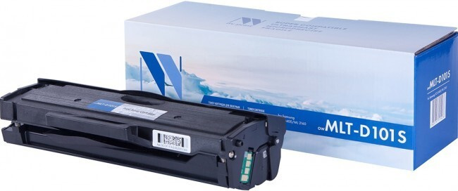 Картридж NV Print MLT-D101S для принтеров Samsung ML-2160/ ML-2165/ ML-2165W/ SCX-3400/ 3400F/ 3405/ #1