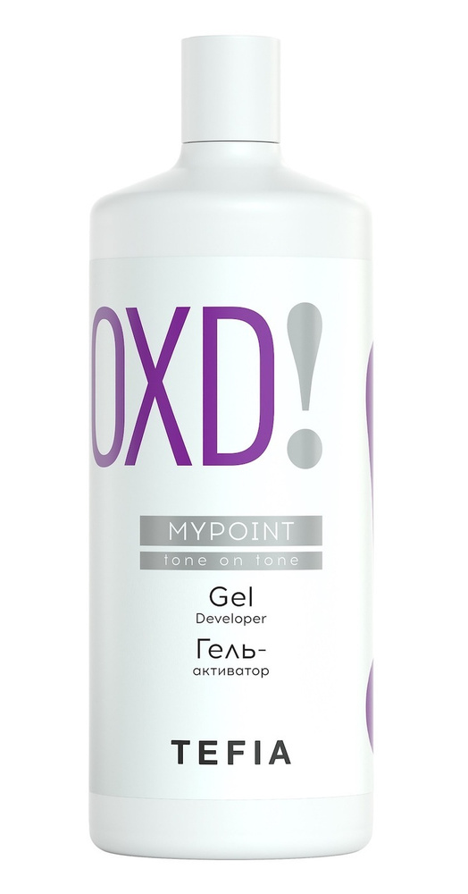 Tefia. Окисляющий гель активатор 1,5 % профессиональный для гель краски для волос Gel Developer MYPOINT #1