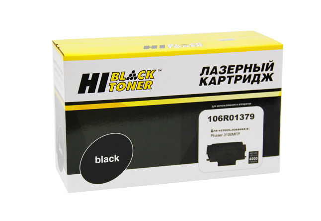 Картридж лазерный Hi-Black 106R01379 для Xerox Phaser 3100MFP, черный #1