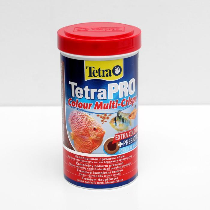 Корм для рыб Tetra Pro Colour для рыб, чипсы для окраса, 500 мл. #1