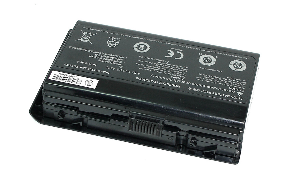 Аккумулятор для ноутбука 5200 мАч, (W370BAT-8) #1