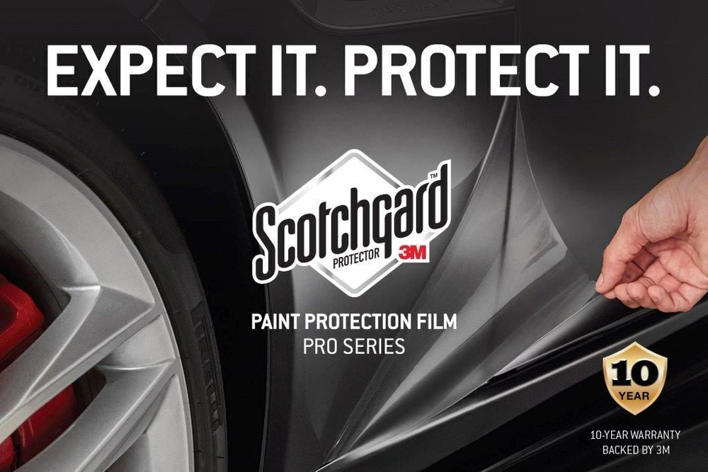 Антигравийная полиуретановая пленка 3M Scotchgard Pro 4.0, рулон 0.61 м. x 30.5 м., 94823  #1