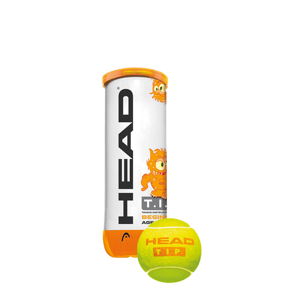 Мячи теннисные Head 3B HEAD TIP orange #1