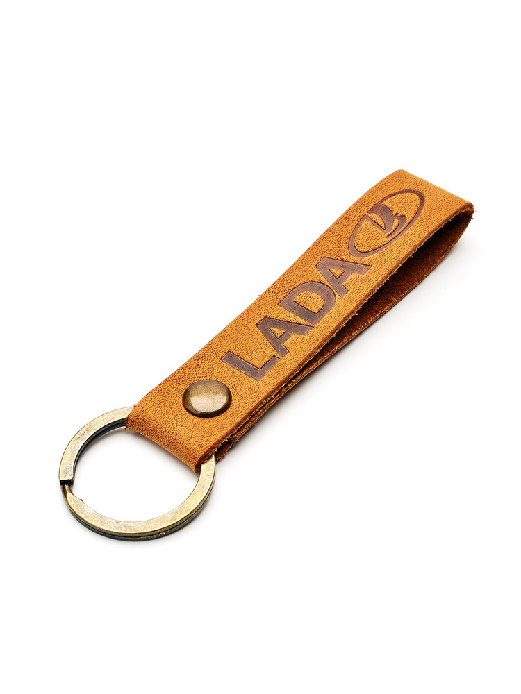 Брелок для ключей кожаный "Ремешок" Lada ( Лада ) #1