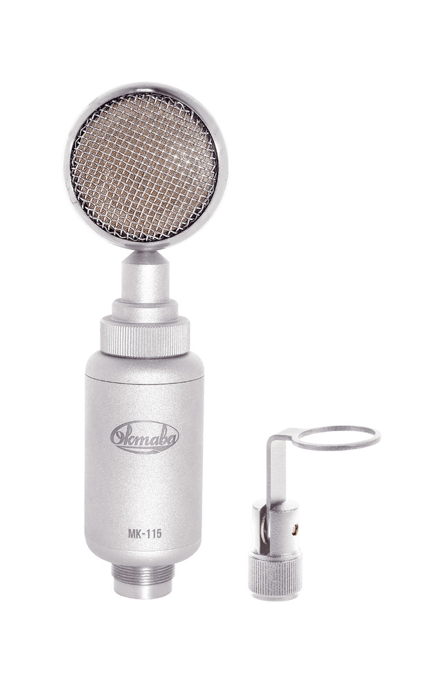 Октава Микрофон студийный МК-115, серый металлик #1