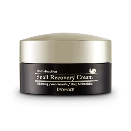 Deoproce Snail Recovery Cream восстанавливающий крем для лица с муцином улитки (100г.)  #1