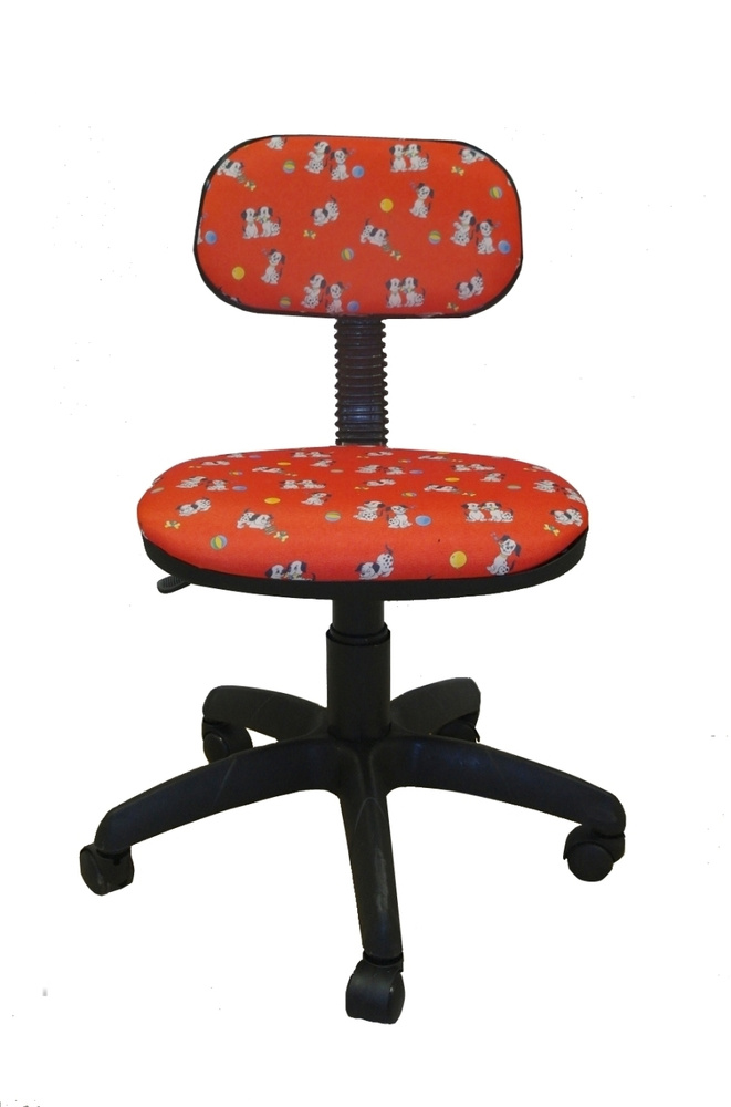 Компьютерное кресло LIGA Далматинец, стул офисный для детей, детский без подлокотников  #1