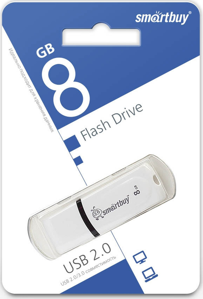 SmartBuy USB-флеш-накопитель Paean 8 ГБ, белый #1