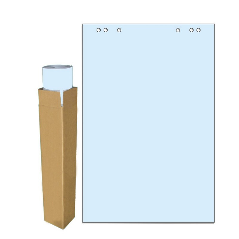 Бумага для флипчартов голубая пастель 68.0х98.0 20 лист.80гр.  #1