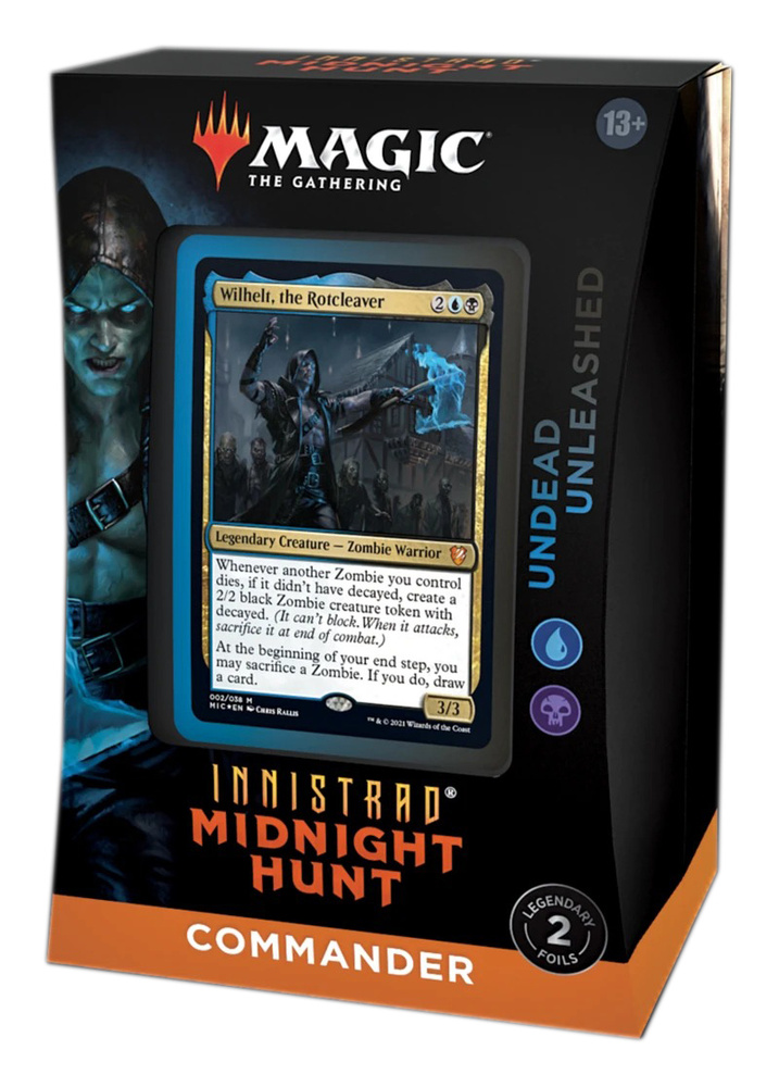 MTG: Колода Commander Deck 2 издания Innistrad: Midnight Hunt на английском языке / Magic The Gathering #1