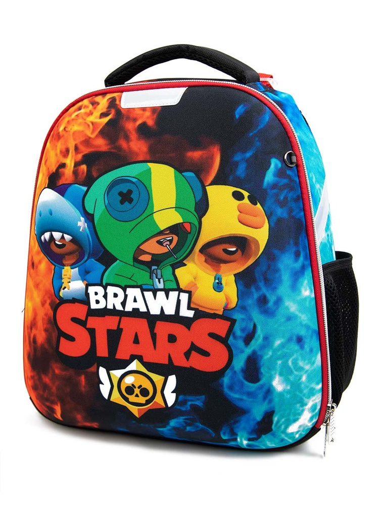 Рюкзак школьный детский Brawl Stars, ранец с ортопедической спинкой  #1