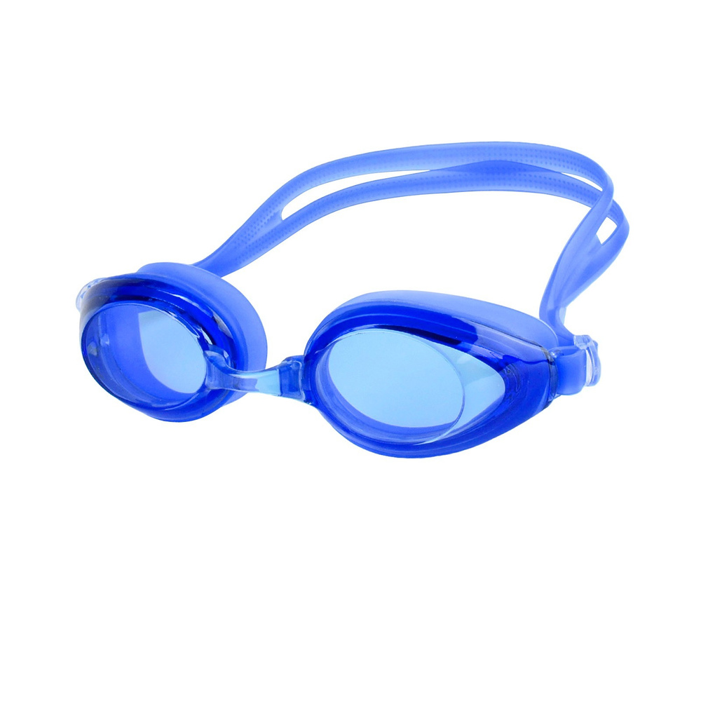Очки для плавания взрослые CLIFF G132 в пластиковом чехле, синие  #1