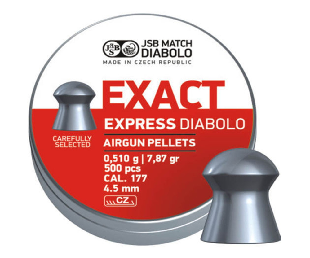 Пули JSB Exact Express Diabolo 4,5 мм, 0,51 г (500 штук) #1