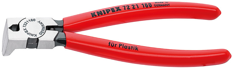 Бокорезы для пластмассы, губки под углом 85 KNIPEX KN-7221160 #1