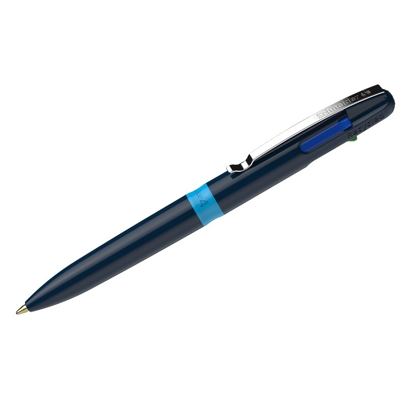Ручка шариковая автоматическая Schneider "Take 4", 4-цветная, 1 мм (138003)  #1