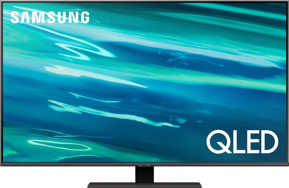 Samsung Телевизор QE50Q80AAUXRU 50" 4K UHD, черный #1