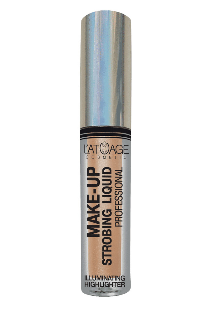 L'atuage Cosmetic Хайлайтер для лица жидкий Make up Strobing liquid тон 602 #1