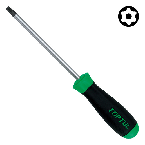 Отвертка TORX T25 с отверстием длиной жала 100мм, общей длиной 215мм FEAB2510 TOPTUL  #1