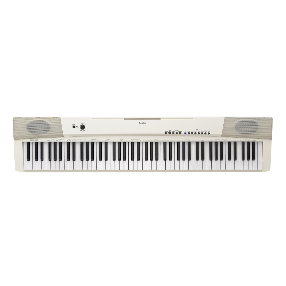Цифровое пианино Tesler KB-8850 white / Синтезатор #1