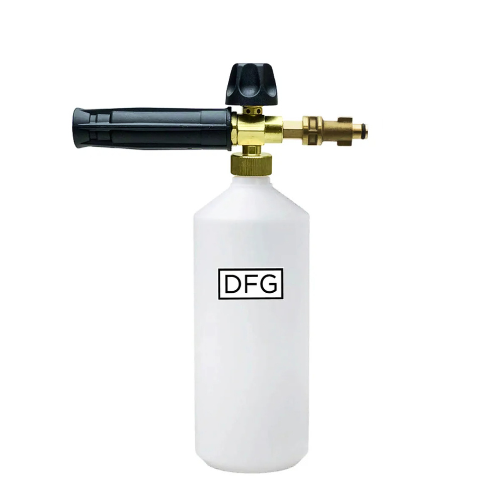 Пенная насадка (пеногенератор) пластиковый для мойки высокого давления Bosch / Бош до 2013г с латунным #1
