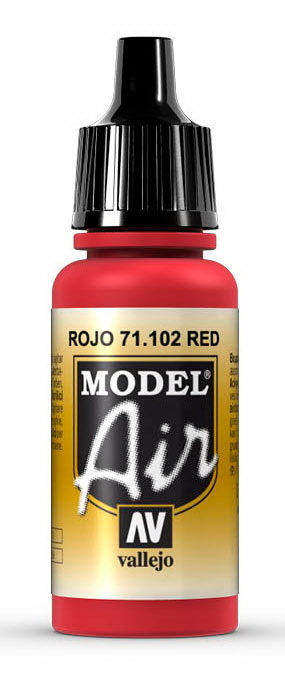 Краска Vallejo 23.  "Model Air" Красный RLM 17мл #1