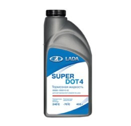Жидкость тормозная "LADA" Super DOT-4 (1 л), 88888100001082 (1 шт.) #1