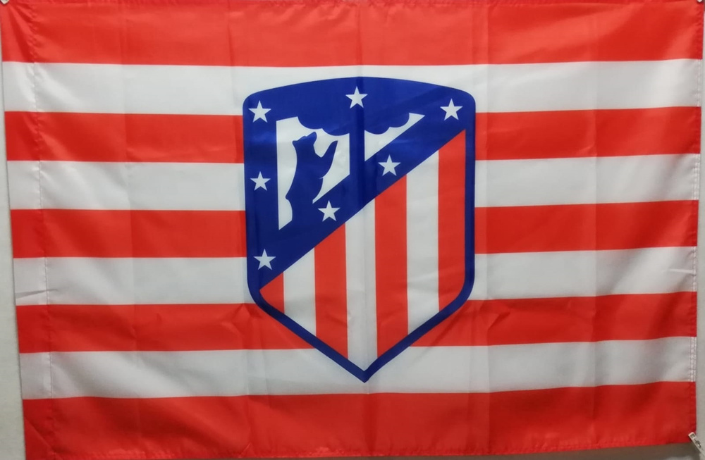 Флаг ФК Атлетико Мадрид 135х90см. #1