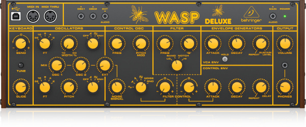 Гибридный синтезатор Behringer WASP Deluxe #1