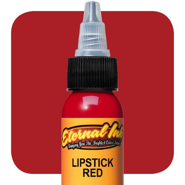 LIPSTICK RED Eternal краска пигмент для тату красный оттенок (1/2 oz / 15 мл)  #1