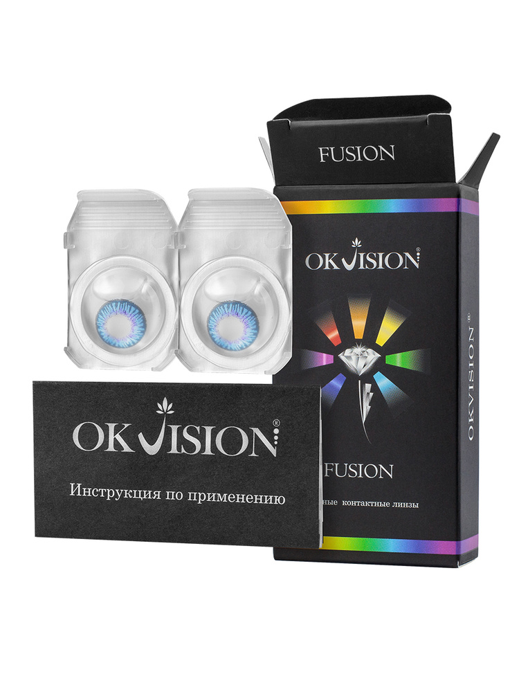 OKVision Цветные контактные линзы, -3.50, 8.6, 3 месяца  #1