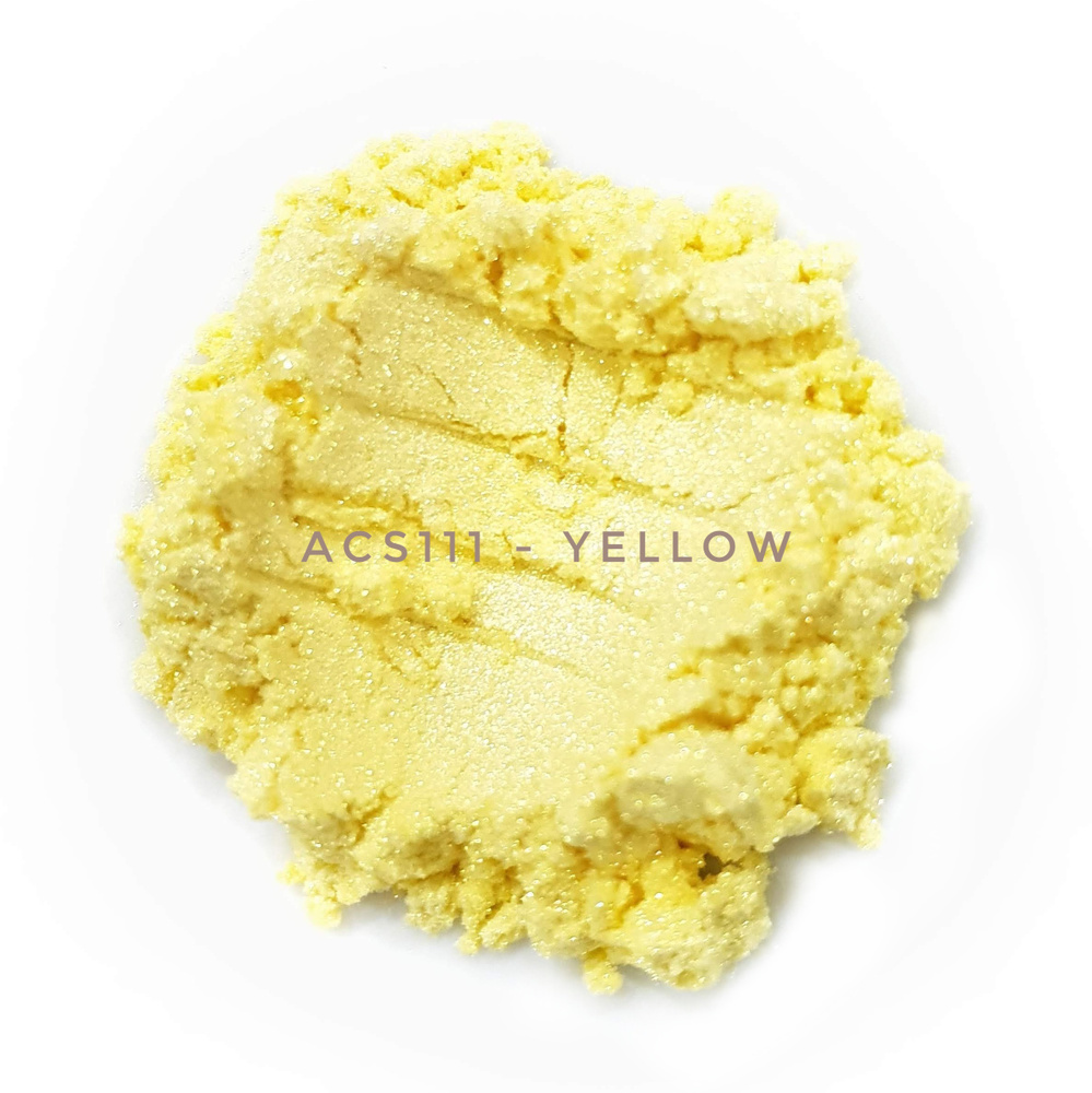 Перламутровый пигмент ACS111 - Yellow, Фасовка По 100 г #1