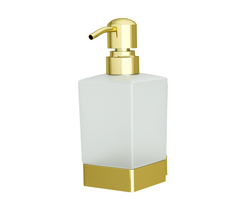 Дозатор для жидкого мыла, глянцевое золото, WasserKRAFT Sauer K-7999  #1