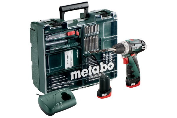 Аккумуляторная дрель-шуруповерт Metabo POWERMAXX BS BASIC SET (600080880)  #1