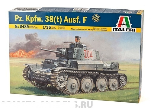 Сборная модель Italeri 6489ИТ Танк PZ KPFW 380 Масштаб 1/35 #1