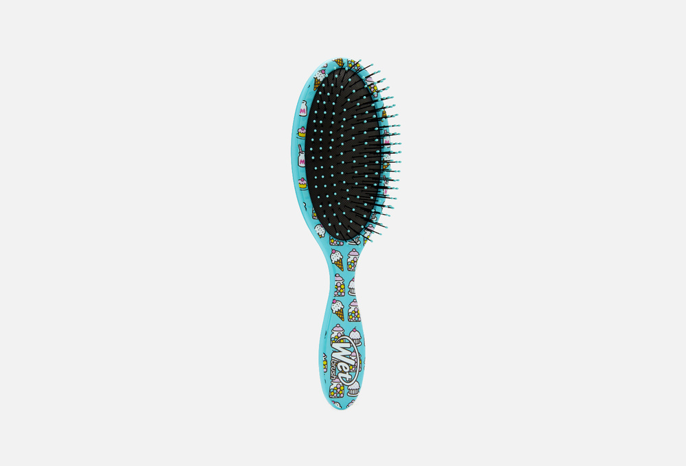 WET BRUSH DETANGLER HELLO KITTY-BUBBLE GUM-BLUE Щетка для спутанных волос (Жвачка)  #1