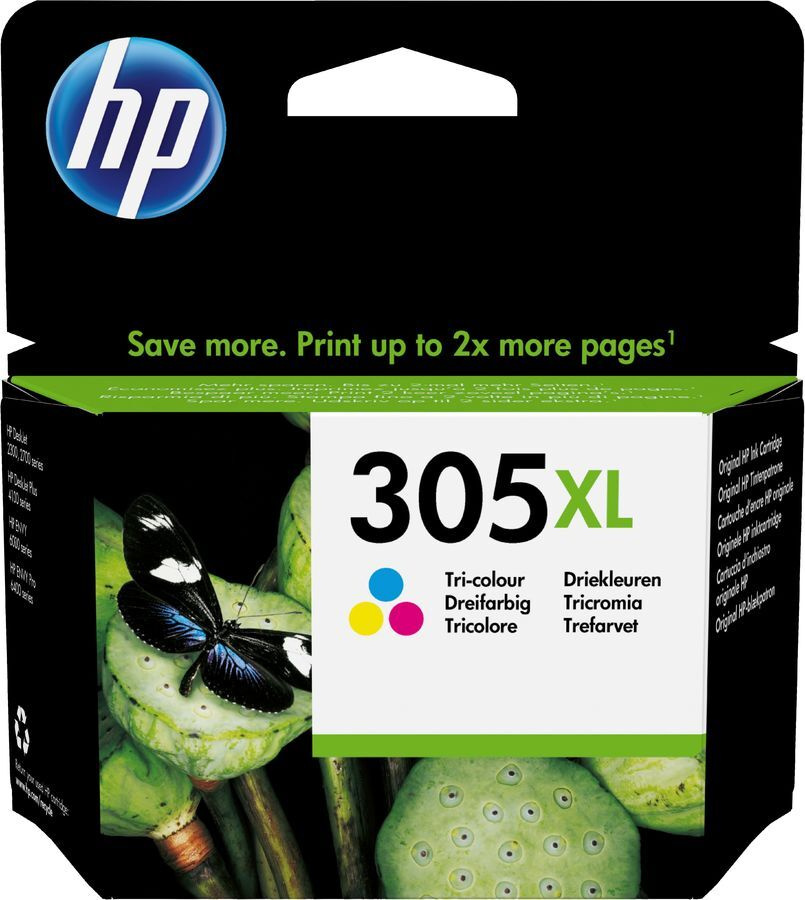 Картридж струйный HP 305XL 3YM63AE многоцветный (200стр.) для HP DJ 2320/2710/2720  #1