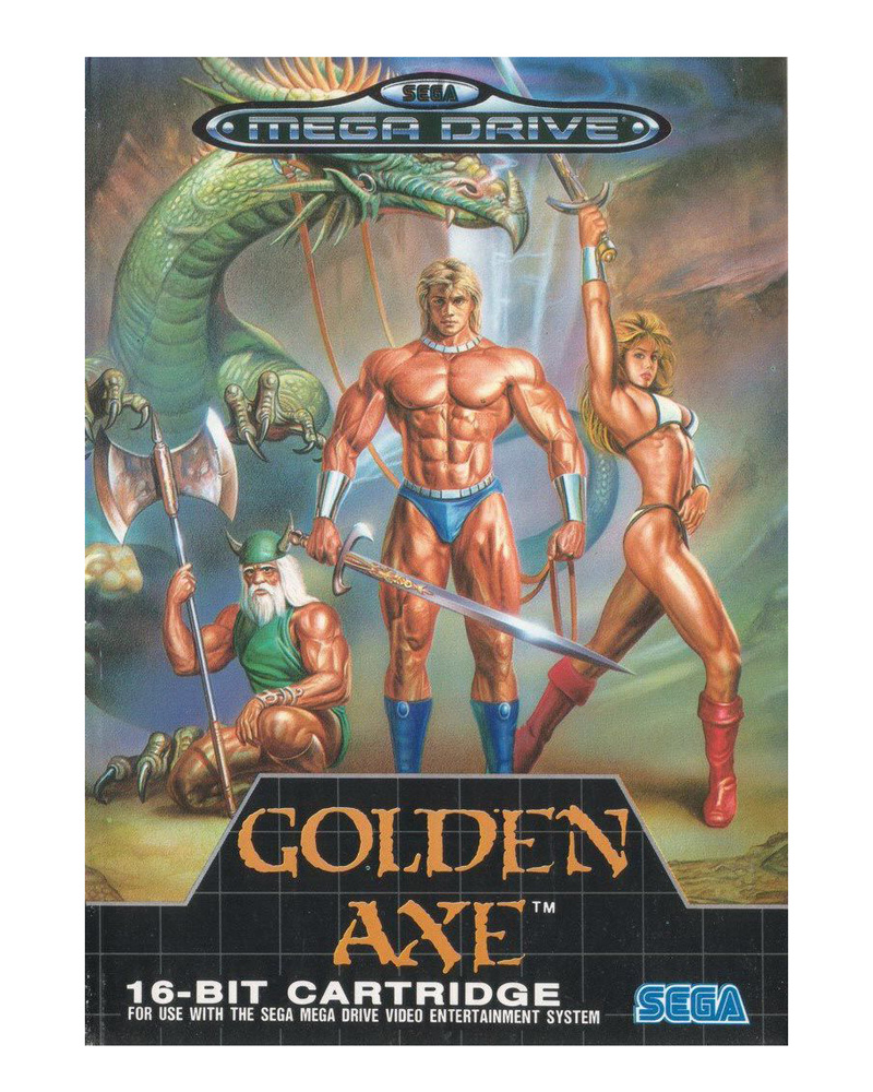 Картридж Игра Sega Golden Axe #1