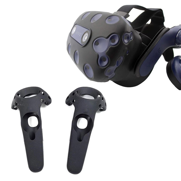 Силиконовые чехлы для очков и контроллеров HTC Vive Pro/Pro 2 черные  #1