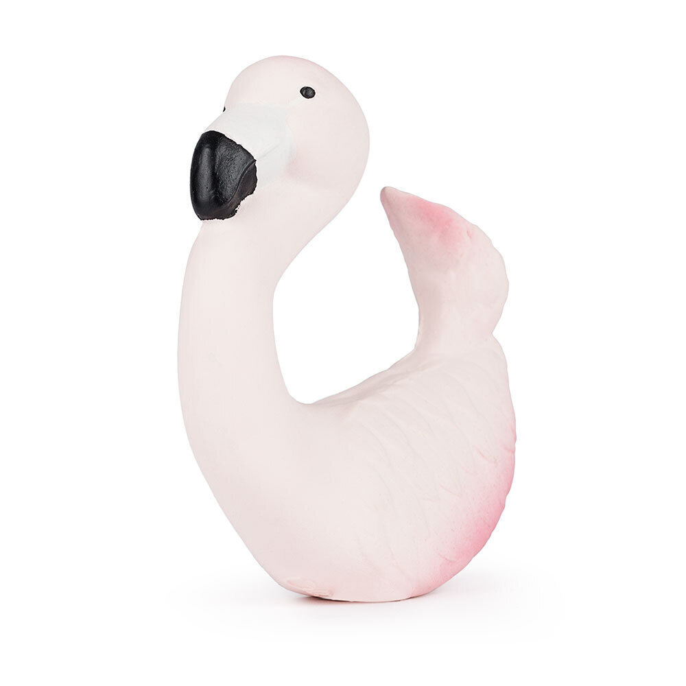 Oli&Carol Прорезыватель-браслет грызунок детский для зубов SKY THE FLAMINGO из натурального каучука  #1