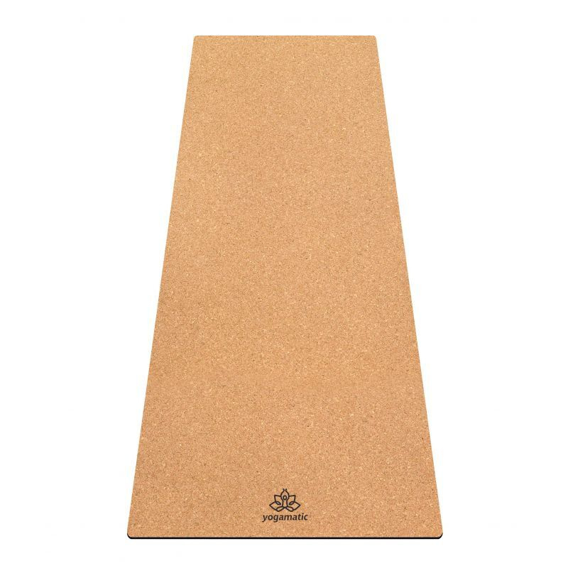 Пробковый коврик для йоги и фитнеса Арт Йогаматик Classic 183 см каучуковый  #1
