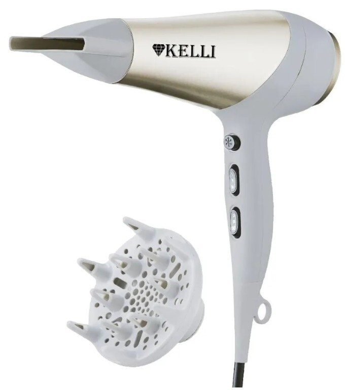 Фен для волос Kelli KL-1125 профессиональный, 2400 Вт  #1