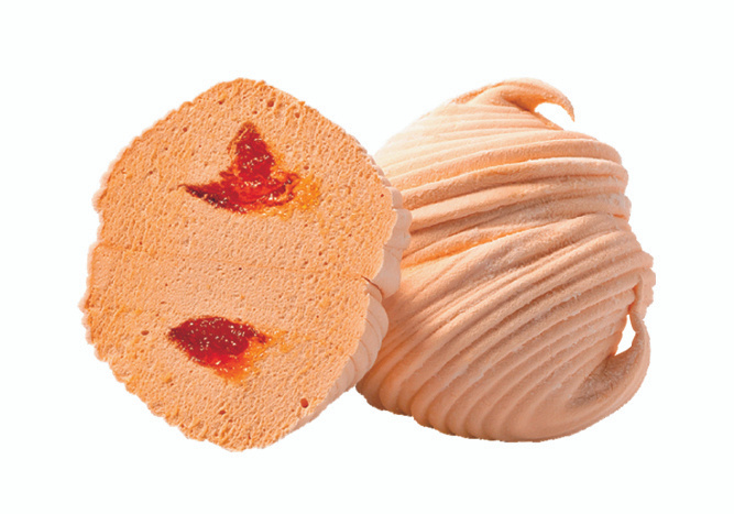 Зефир SlaSti со вкусом персика с начинкой (упаковка 3 кг) #1