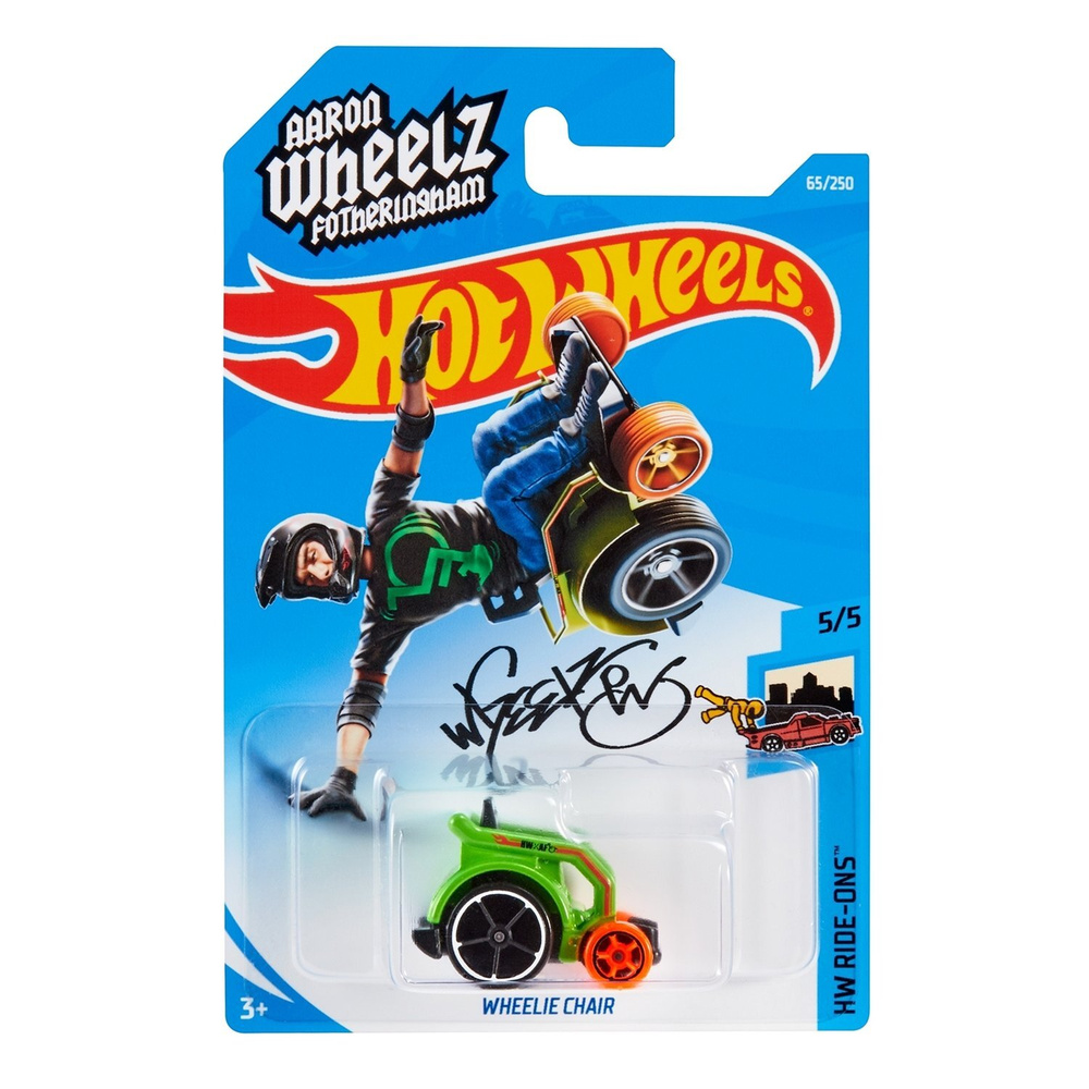 Машинка базовая Hot Wheels Wheelie Chair #1