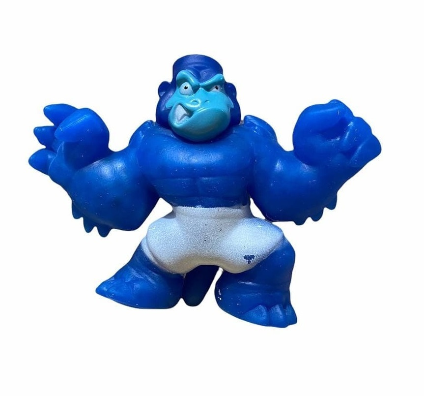 Игрушка-тянучка горилла, синяя #1