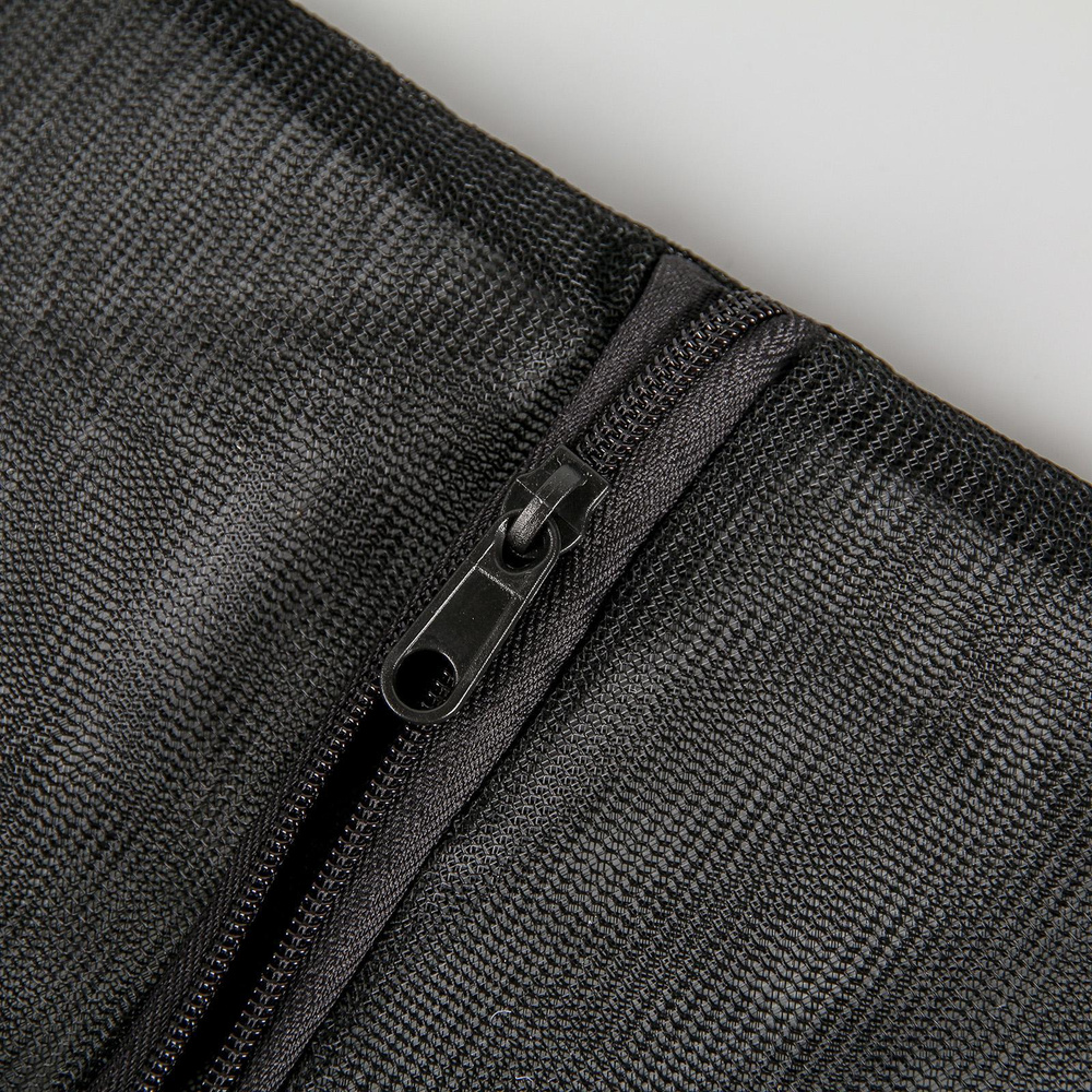 Мешок для стирки белья Доляна, 40х50 см, мелкая сетка, цвет чёрный  #1