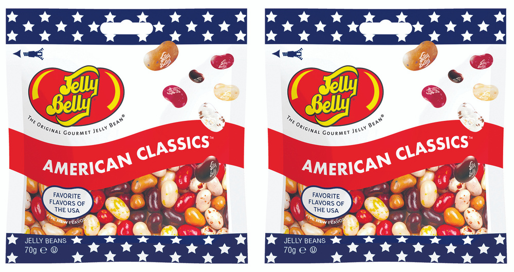 Драже жевательное Jelly Belly Американская классика 70 г пакет 2 шт.  #1