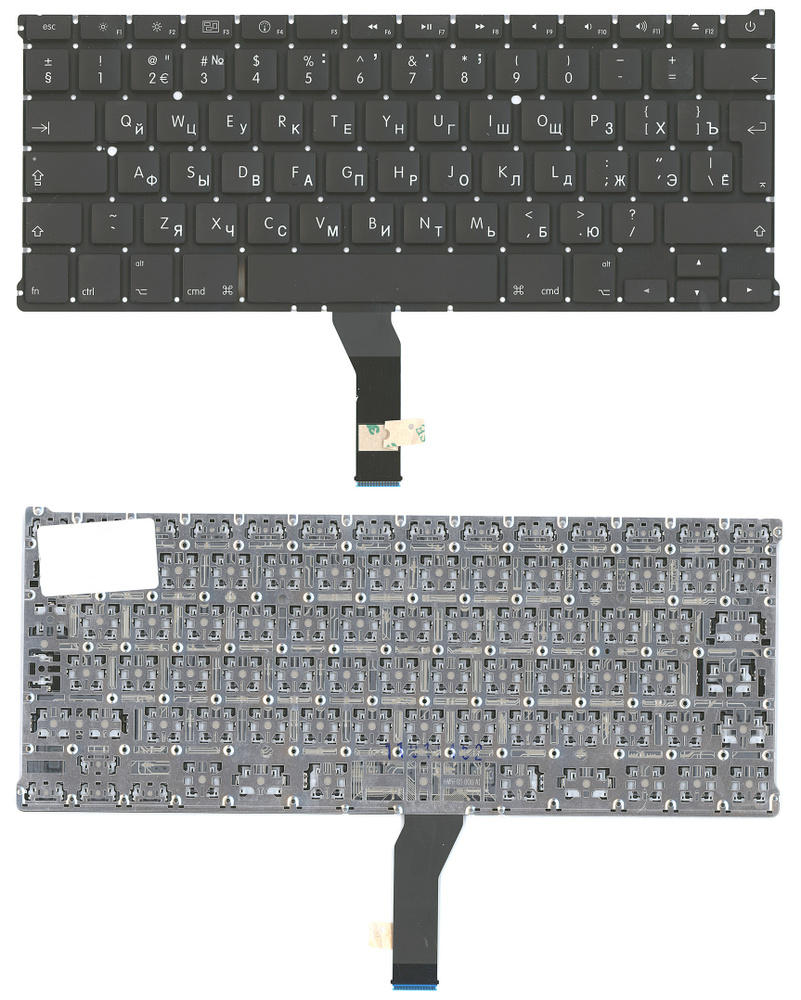 Клавиатура для ноутбука MacBook A1369 большой ENTER без подсветки 2010+  #1