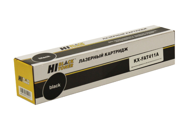 Тонер-картридж Hi-Black KX-FAT411A для Panasonic KX-MB1900/2000/2020/2030/2051, 2000 тыс. стр.  #1